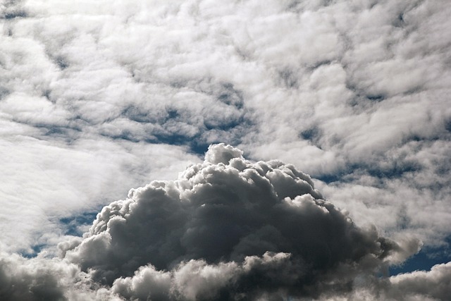 Wolken in versch. Farben